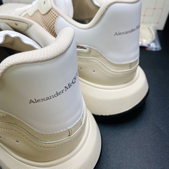 Alexander McQueen Men’s Mid Court Trainer Sneakers Size 12 NWB AUTHENTIC - Picture 5 of 10